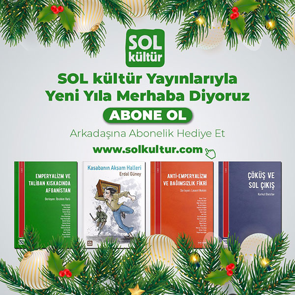 Yeni Yıla SOL Kültür Yayınlarıyla Merhaba
Diyelim